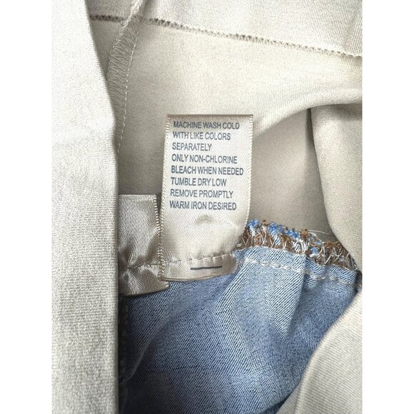 Haute Mama Maternity Curvy Denim Jeans With Stretch Belly Band Size Large - Picture 12 of 14